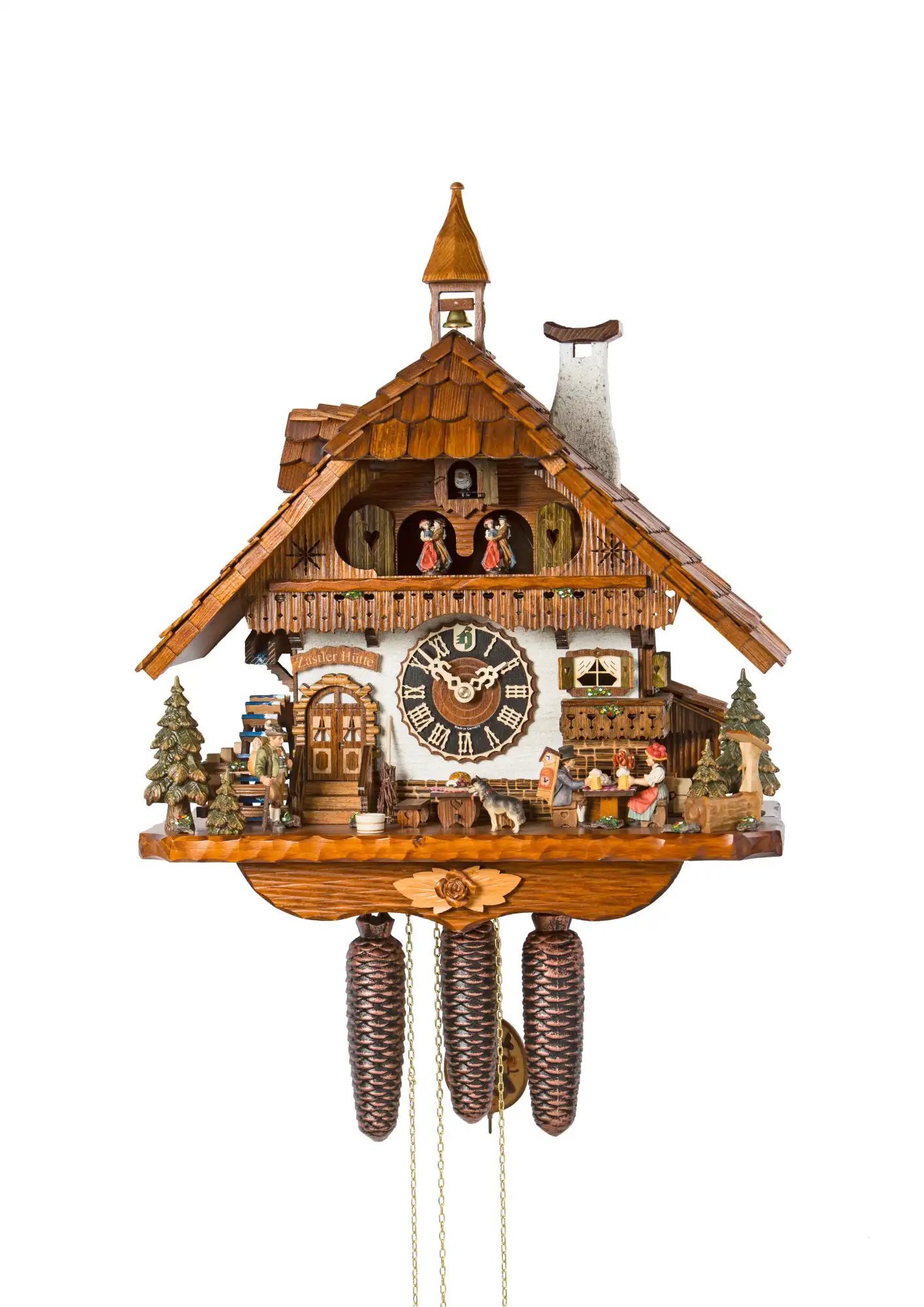 Cuckoo Clocks | Wood Sawyers | 8 Day Movement with Music | 742071068